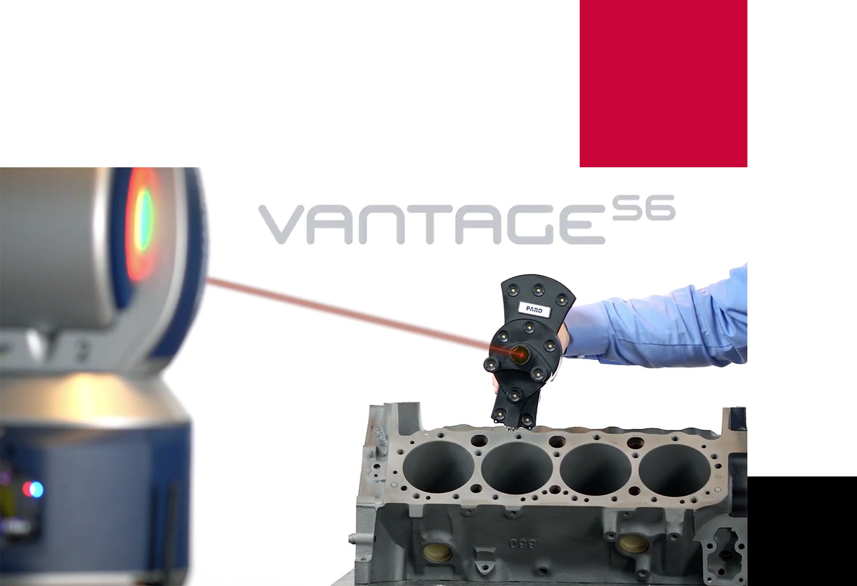 Laser tracker FARO VANTAGE - przenośne urządzenie pomiarowe 3D